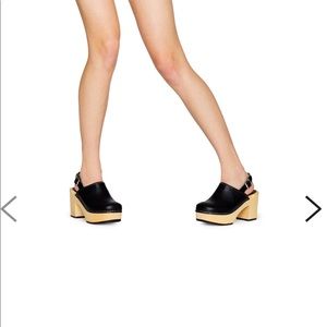 swedish hasbeens jill plateau clog